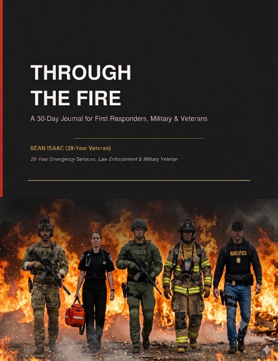 Through The Fire — A 30-Day Journal for First Responders, Military & Veterans